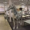 Life Size Animal Statue Fiberglass Mosaic Horse Sculpture For Sale