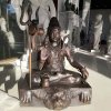 Temple Bronze Lord Shiva Shakti Statue For Sale - Image 3