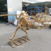Stainless Steel Wire Fairy Statue - Image 4