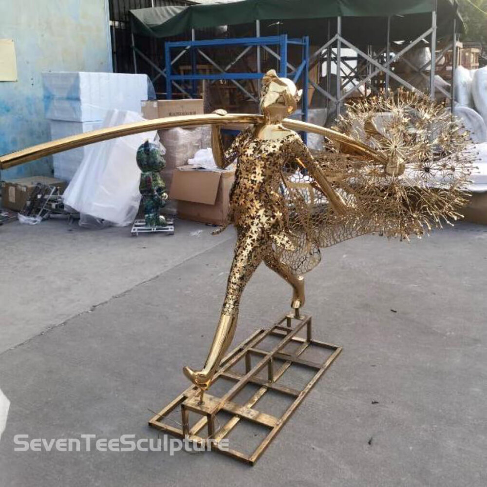 Metal Wire Fairy Sculptures - Image 3