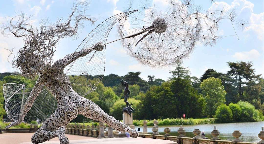 wire fairy sculpture 2