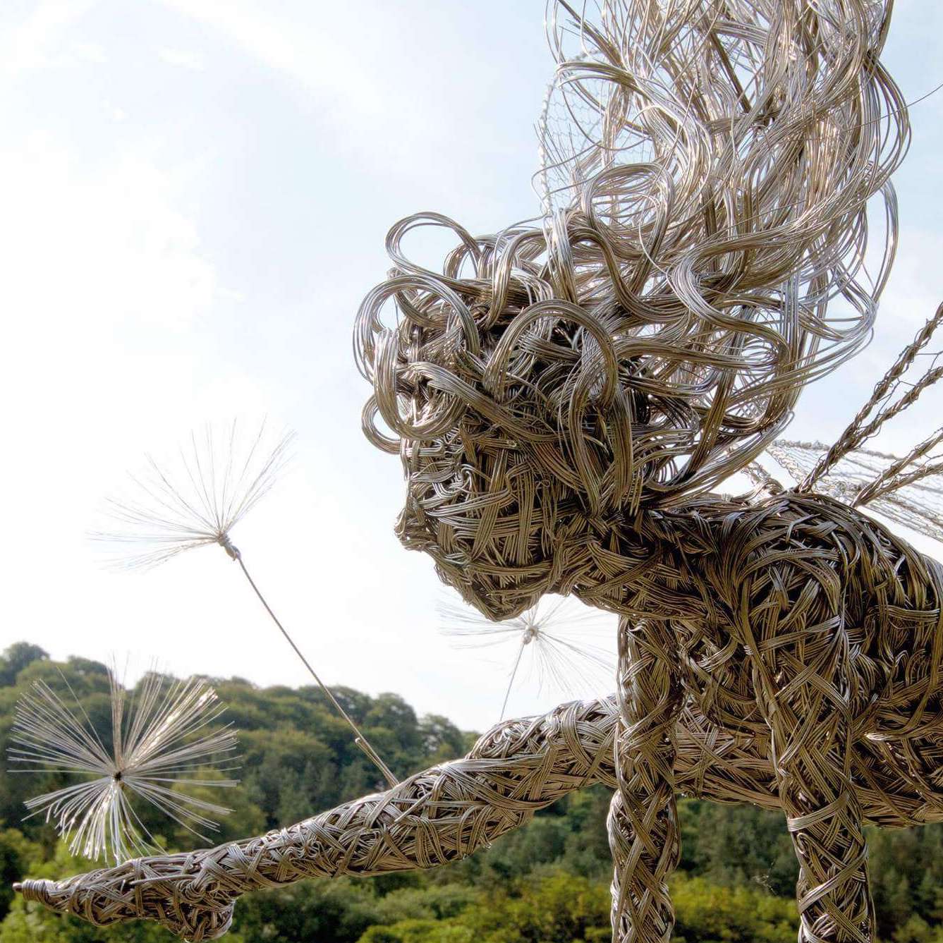 wire fairy sculpture 3