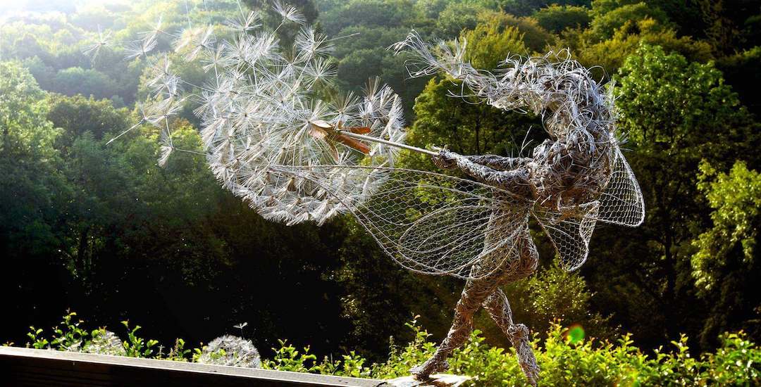 wire fairy sculpture 4