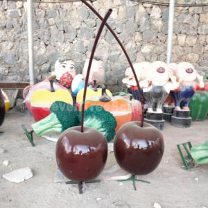 Fiberglass Cherry Sculpture For Sale