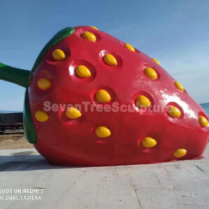 Fiberglass Strawberry Sculpture