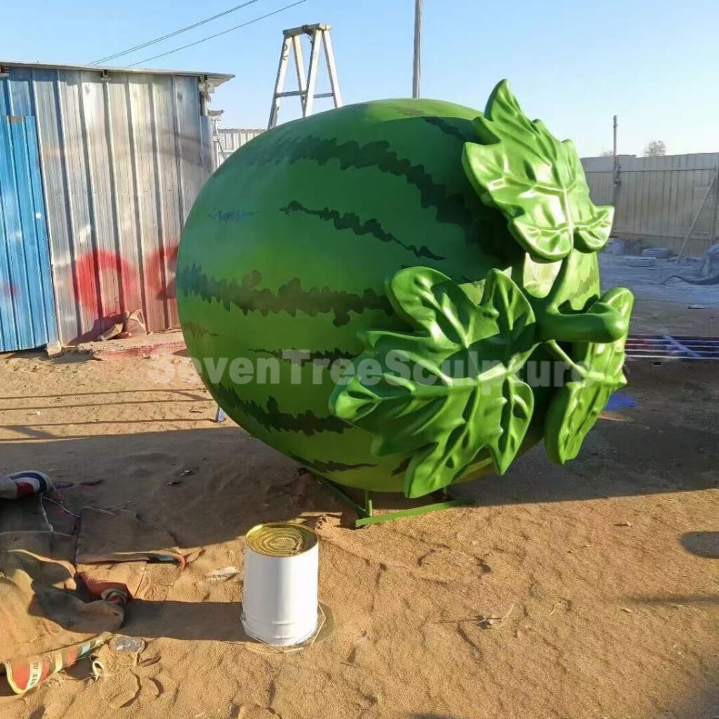 Fiberglass Giant Fruit Sculpture SevenTreeSculpture
