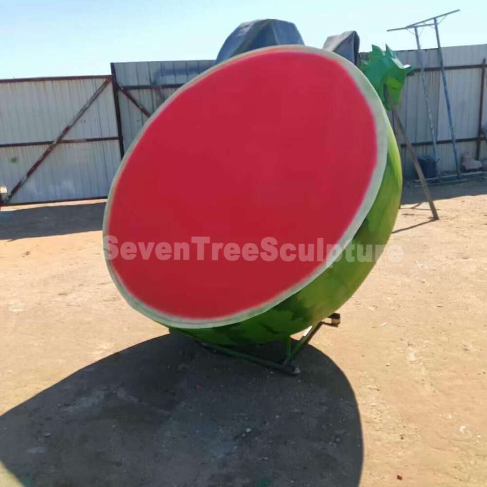 Fiberglass Watermelon Sculptures For Sale - Image 4