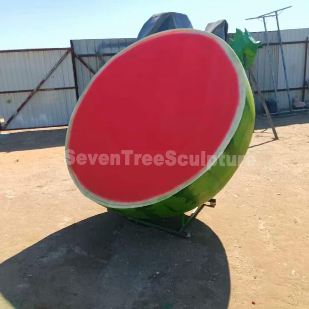 Fiberglass Giant Fruit Sculpture SevenTreeSculpture