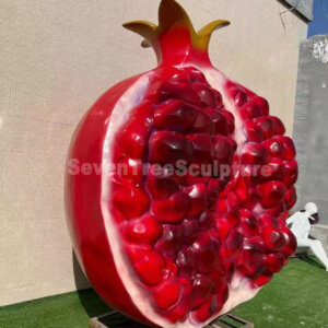 Fiberglass Pomegranate Sculpture