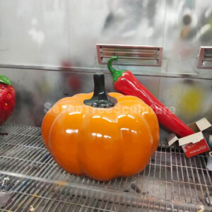 Giant Pumpkin Statue