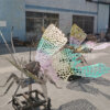 Stainless Steel Butterfly Sculpture For Sale - Image 2