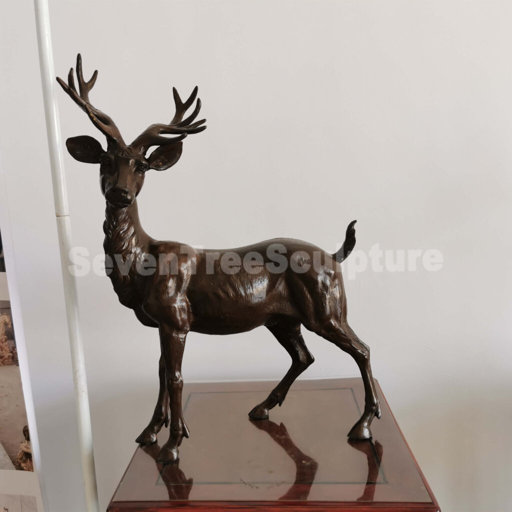 Deer Statue For Yard SevenTreeSculpture