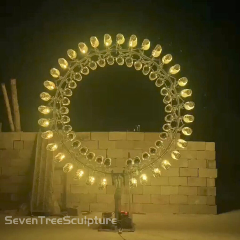 Copper Wind Sculptures For Sale SevenTreeSculpture