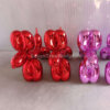 Red Balloon Dog Sculpture For Sale - Image 3