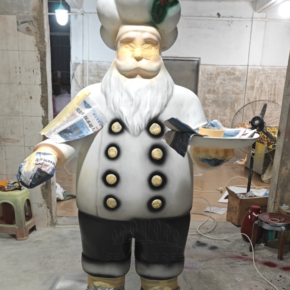 chef statue manufacturing process