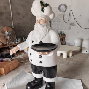 life size chef statue