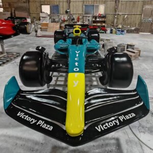 custom F1 race car model for display
