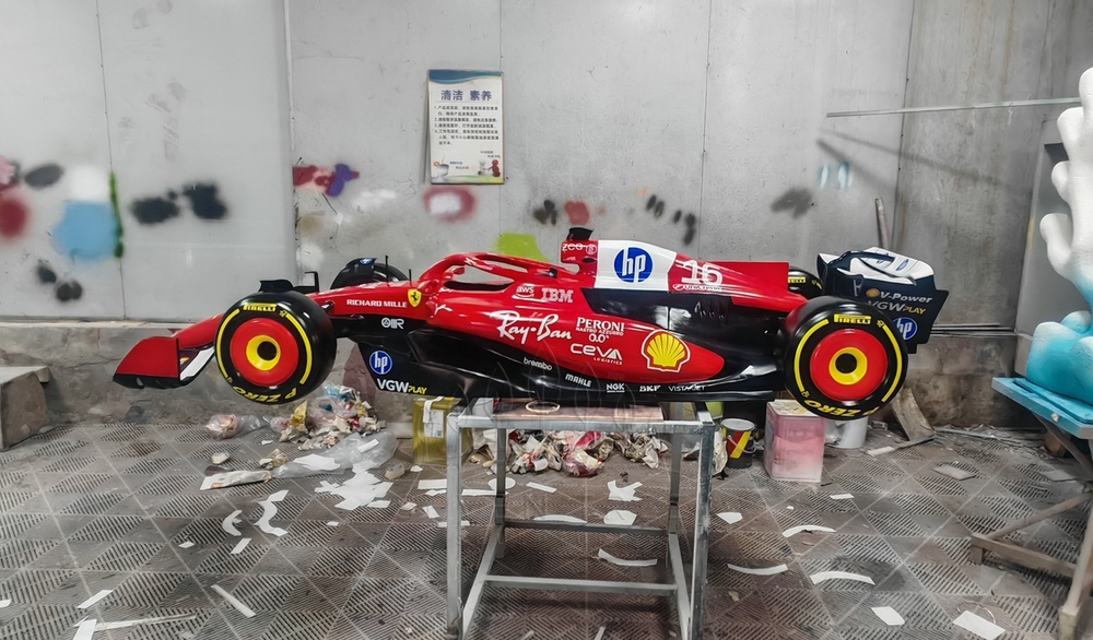 formula 1 car replica