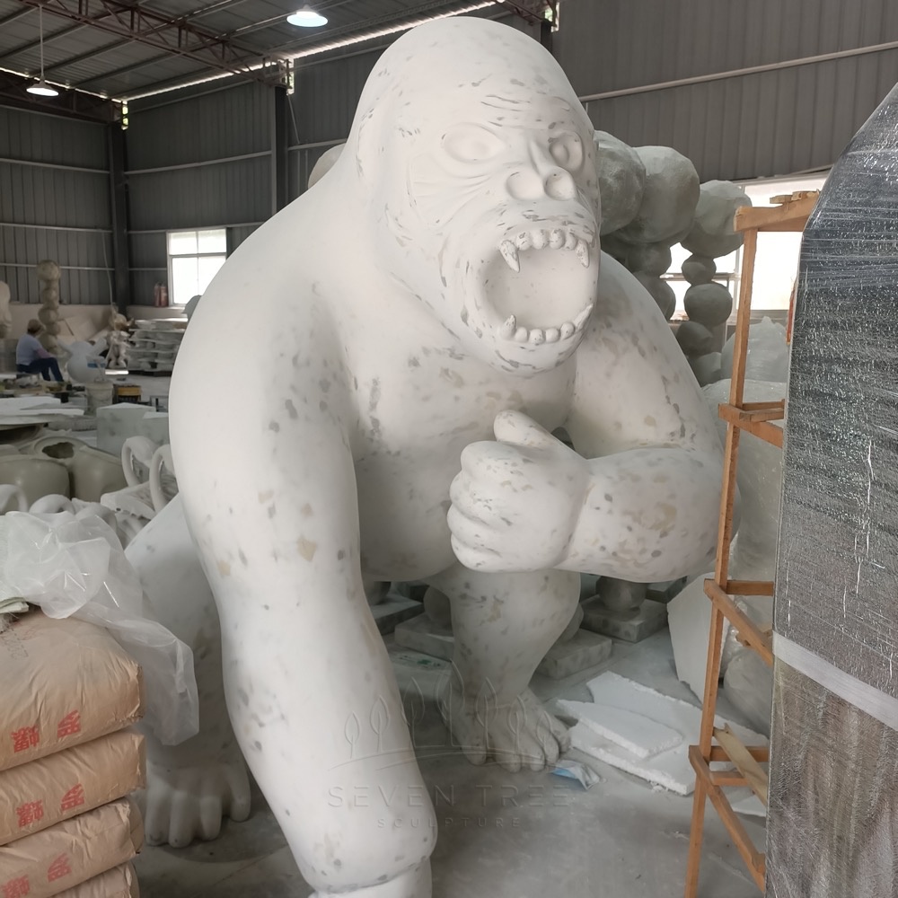 gorilla sculpture manufacturing process
