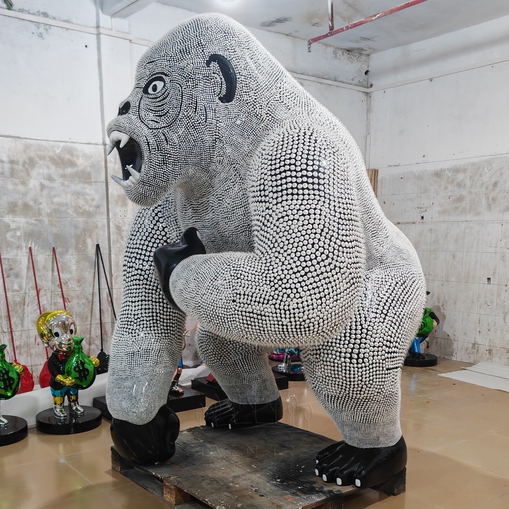 luxury gorilla sculpture