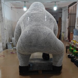 modern gorilla statue