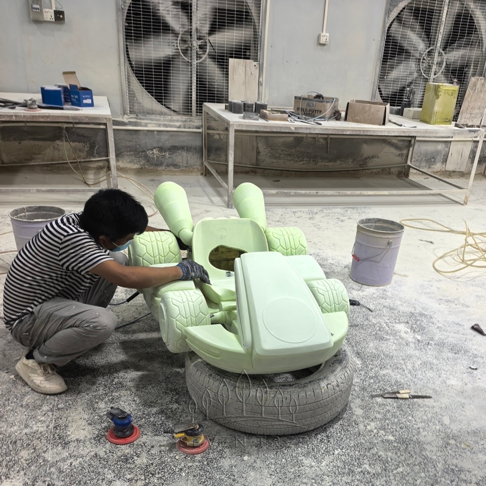 cartoon character sculpture manufacturing process